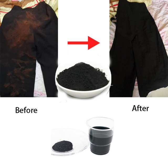 Black Color Paint Clothes, Dye Cotton Clothing